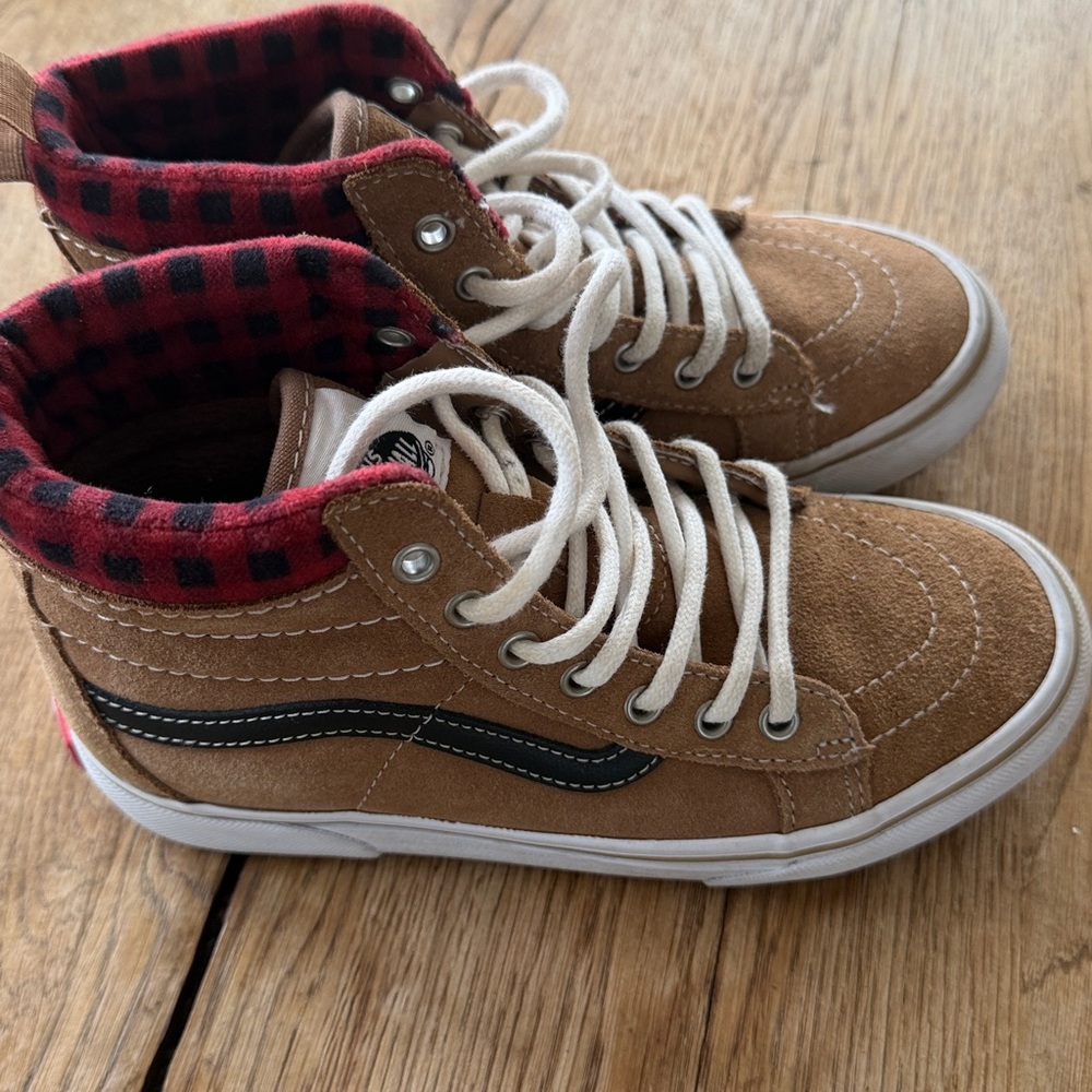 Kids' SK8-Hi MTE-1 Sneaker Brown kids Size 3 - Picture 5 of 9